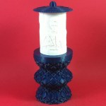 ΗΛΕΚΤΡΙΚΟ ΚΑΝΤΗΛΙ ΜΕ ΤΟΝ ΑΓΙΟ ΤΡΙΑΝΤΑΦΥΛΛΟ ΜΙΚΡΟ ΜΠΛΕ