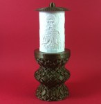 ΗΛΕΚΤΡΙΚΟ ΚΑΝΤΗΛΙ ΜΕ ΤΟΝ ΑΓΙΟ ΤΡΥΦΩΝΑ ΜΙΚΡΟ ΧΡΥΣΟ