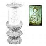 ΗΛΕΚΤΡΙΚΟ ΚΑΝΤΗΛΙ LED 90 ΗΜΕΡΩΝ ΜΕ ΤΟΝ ΑΓΙΟ ΤΡΥΦΩΝΑ ΜΑΡΜΑΡΟ