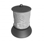 ΗΛΕΚΤΡΙΚΟ ΚΑΝΤΗΛΙ ΜΕ ΤΟΝ ΑΓΙΟ ΤΡΥΦΩΝΑ ΑΣΗΜΙ