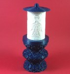 ΗΛΕΚΤΡΙΚΟ ΚΑΝΤΗΛΙ ΜΕ ΤΗΝ ΑΓΙΑ ΒΑΡΒΑΡΑ ΜΙΚΡΟ ΜΠΛΕ