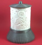 ΗΛΕΚΤΡΙΚΟ ΚΑΝΤΗΛΙ ΜΕ ΤΗΝ ΑΓΙΑ ΒΑΡΒΑΡΑ ΑΣΗΜΙ