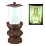 ΗΛΕΚΤΡΙΚΟ ΚΑΝΤΗΛΙ ΜΕ ΤΗΝ ΑΓΙΑ ΒΕΡΟΝΙΚΗ ΜΙΚΡΟ ΧΑΛΚΟΥ