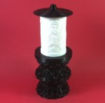 ΗΛΕΚΤΡΙΚΟ ΚΑΝΤΗΛΙ ΜΕ ΤΟΝ ΑΓΙΟ ΒΙΚΤΩΡΑ ΜΙΚΡΟ ΜΑΥΡΟ