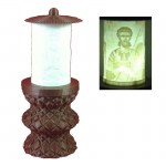 ΗΛΕΚΤΡΙΚΟ ΚΑΝΤΗΛΙ ΜΕ ΤΟΝ ΑΓΙΟ ΒΙΚΤΩΡΑ ΜΙΚΡΟ ΧΑΛΚΟΥ