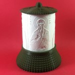 ΗΛΕΚΤΡΙΚΟ ΚΑΝΤΗΛΙ ΜΕ ΤΟΝ ΑΓΙΟ ΧΑΡΑΛΑΜΠΟ ΛΑΔΙ