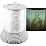 ΗΛΕΚΤΡΙΚΟ ΚΑΝΤΗΛΙ ΜΕ ΤΟΝ ΑΓΙΟ ΧΑΡΑΛΑΜΠΟ ΜΑΡΜΑΡΟ