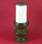 ΗΛΕΚΤΡΙΚΟ ΚΑΝΤΗΛΙ ΜΕ ΤΗΝ ΑΓΙΑ ΧΑΡΙΚΛΕΙΑ ΜΙΚΡΟ ΧΡΥΣΟ