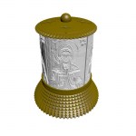 ΗΛΕΚΤΡΙΚΟ ΚΑΝΤΗΛΙ ΓΙΑ ΤΗΝ ΑΓΙΑ ΧΡΥΣΑΝΘΗ ΧΡΥΣΟ