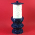 ΗΛΕΚΤΡΙΚΟ ΚΑΝΤΗΛΙ ΜΕ ΤΗΝ ΑΓΙΑ ΧΡΙΣΤΙΝΑ ΜΙΚΡΟ ΜΠΛΕ