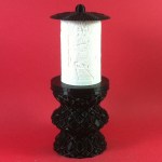 ΗΛΕΚΤΡΙΚΟ ΚΑΝΤΗΛΙ ΜΕ ΤΟΝ ΑΓΙΟ ΧΡΙΣΤΟΦΟΡΟ ΜΙΚΡΟ ΜΑΥΡΟ