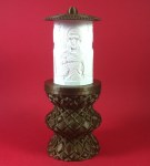 ΗΛΕΚΤΡΙΚΟ ΚΑΝΤΗΛΙ ΜΕ ΤΗΝ ΑΓΙΑ ΥΠΟΜΟΝΗ ΜΙΚΡΟ ΧΡΥΣΟ