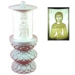 ΗΛΕΚΤΡΙΚΟ ΚΑΝΤΗΛΙ ΜΕ ΤΗΝ ΑΓΙΑ ΥΠΟΜΟΝΗ ΜΙΚΡΟ ΜΑΡΜΑΡΟ