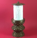 ΗΛΕΚΤΡΙΚΟ ΚΑΝΤΗΛΙ ΜΕ ΤΗΝ ΥΨΩΣΗ ΤΟΥ ΤΙΜΙΟΥ ΣΤΑΥΡΟΥ ΜΙΚΡΟ ΧΡΥΣΟ