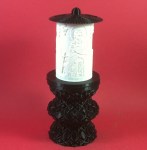 ΗΛΕΚΤΡΙΚΟ ΚΑΝΤΗΛΙ ΜΕ ΤΗΝ ΑΓΙΑ ΖΗΝΟΒΙΑ ΜΙΚΡΟ ΜΑΥΡΟ