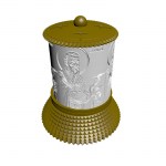 ΗΛΕΚΤΡΙΚΟ ΚΑΝΤΗΛΙ ΜΕ ΤΟΝ ΑΓΙΟ ΖΩΣΙΜΑ ΧΡΥΣΟ